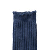 Fullcount Ribbed Linen Socks (Blue)