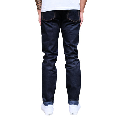 OD+SJ 15oz. "Awa Katana" Double Indigo Selvedge Jeans (Relax Tapered)