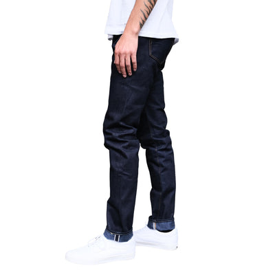 OD+SJ 15oz. "Awa Katana" Double Indigo Selvedge Jeans (Relax Tapered)