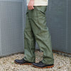 Fullcount Back Satin Utility Trousers (Olive)