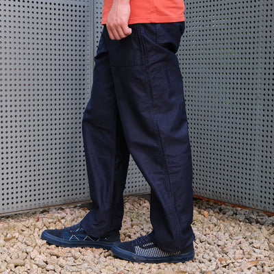 Fullcount Back Satin Utility Trousers (Navy)