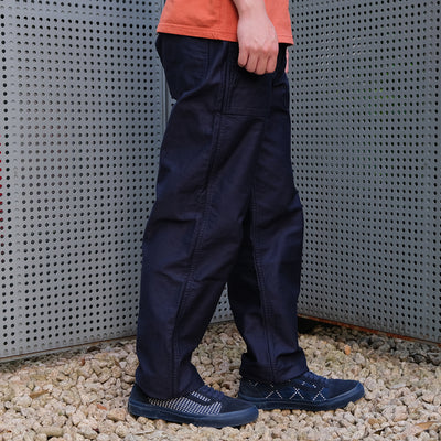 Fullcount Back Satin Utility Trousers (Navy)