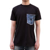 Samurai Jeans SJST23-107 Loopwheel Logo Print Tee (Sumi Black)