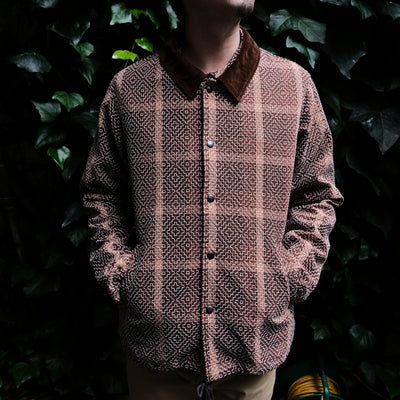 Studio D'Artisan "Kakishibu Noragi Sashiko" Coach Jacket