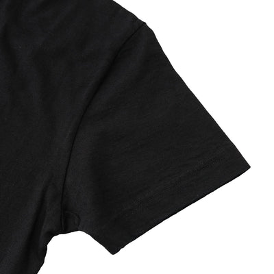 Pure Blue Japan Indigo x Black Jersey Crewneck Tee