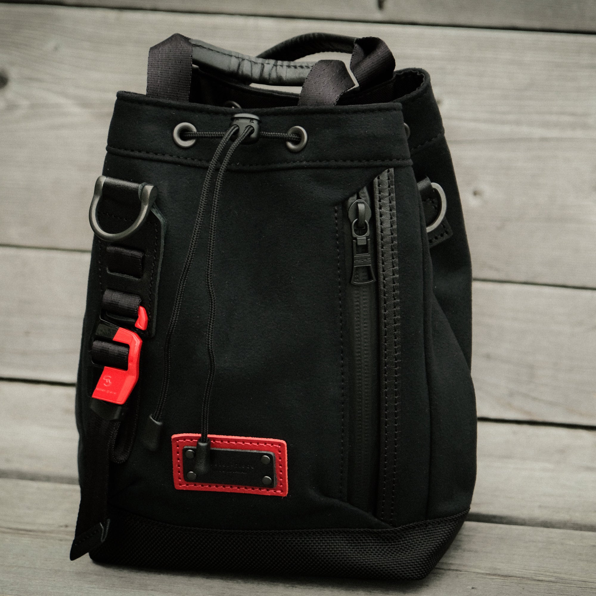 Master-piece x Toyota Gazoo Drawstring Shoulder Bag