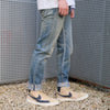 Studio D'Artisan D1826U Distressed "Ivy" Selvedge Jeans (Relax Tapered)