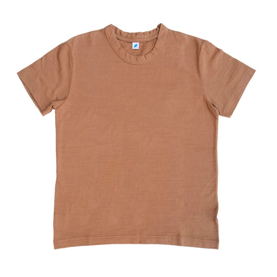 OD+PBJ Yarn Dyed Natural Kakishibu Dyed S/S Slub Tee