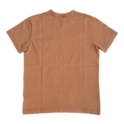 OD+PBJ Natural Kakishibu Dyed S/S Slub Pocket Tee