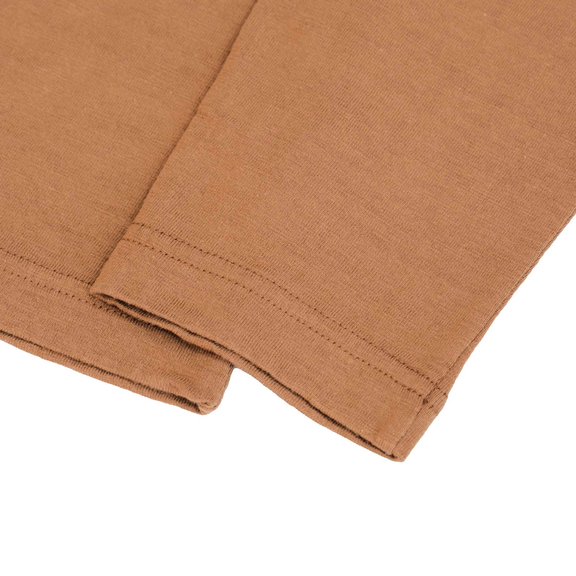 OD+PBJ Natural Kakishibu Dyed L/S Slub Tee