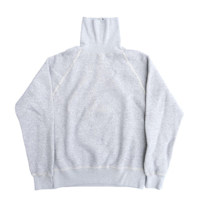 Loop & Weft Super Fluffy Knit Turtleneck Sweatshirt (Gray)