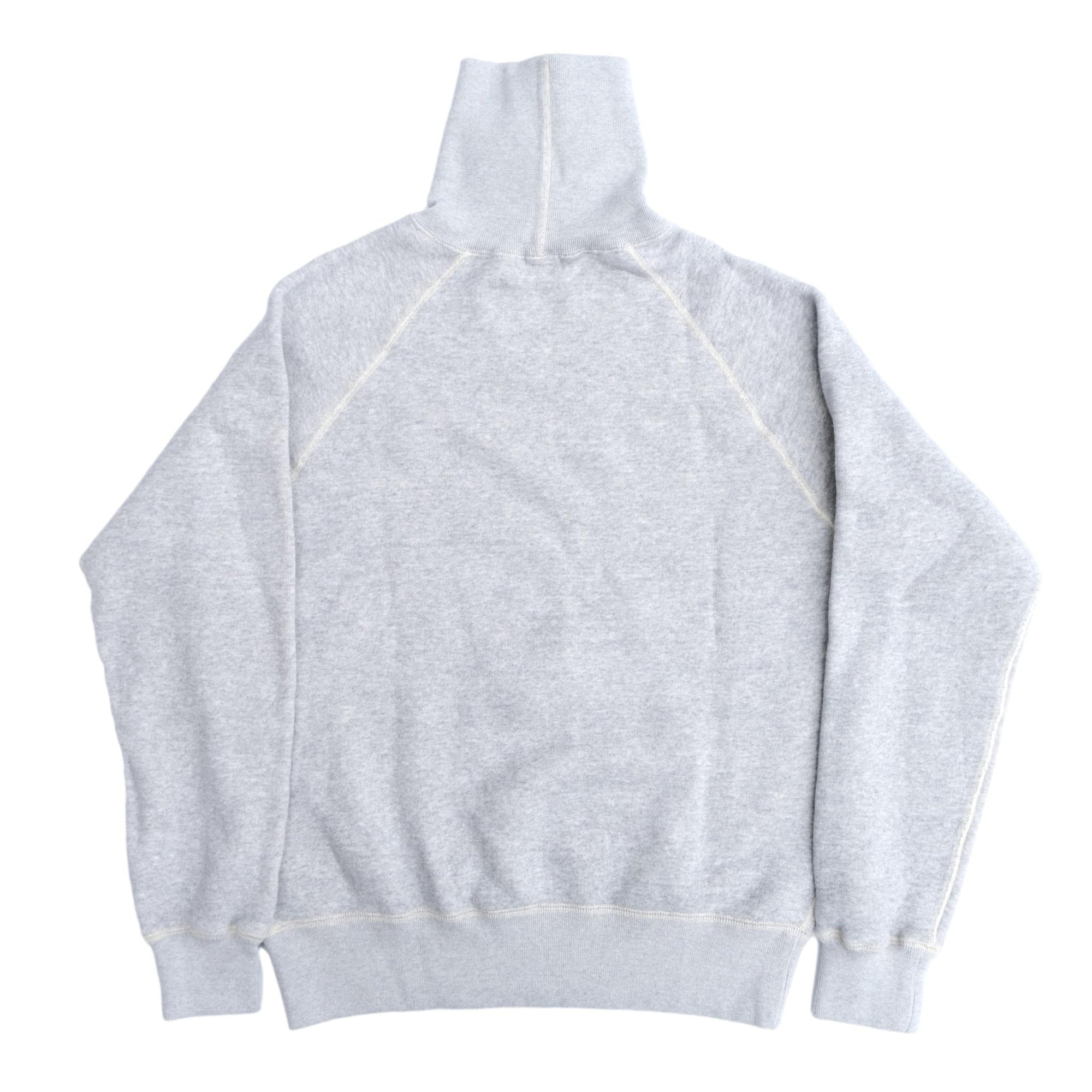 Loop & Weft Super Fluffy Knit Turtleneck Sweatshirt (Gray)