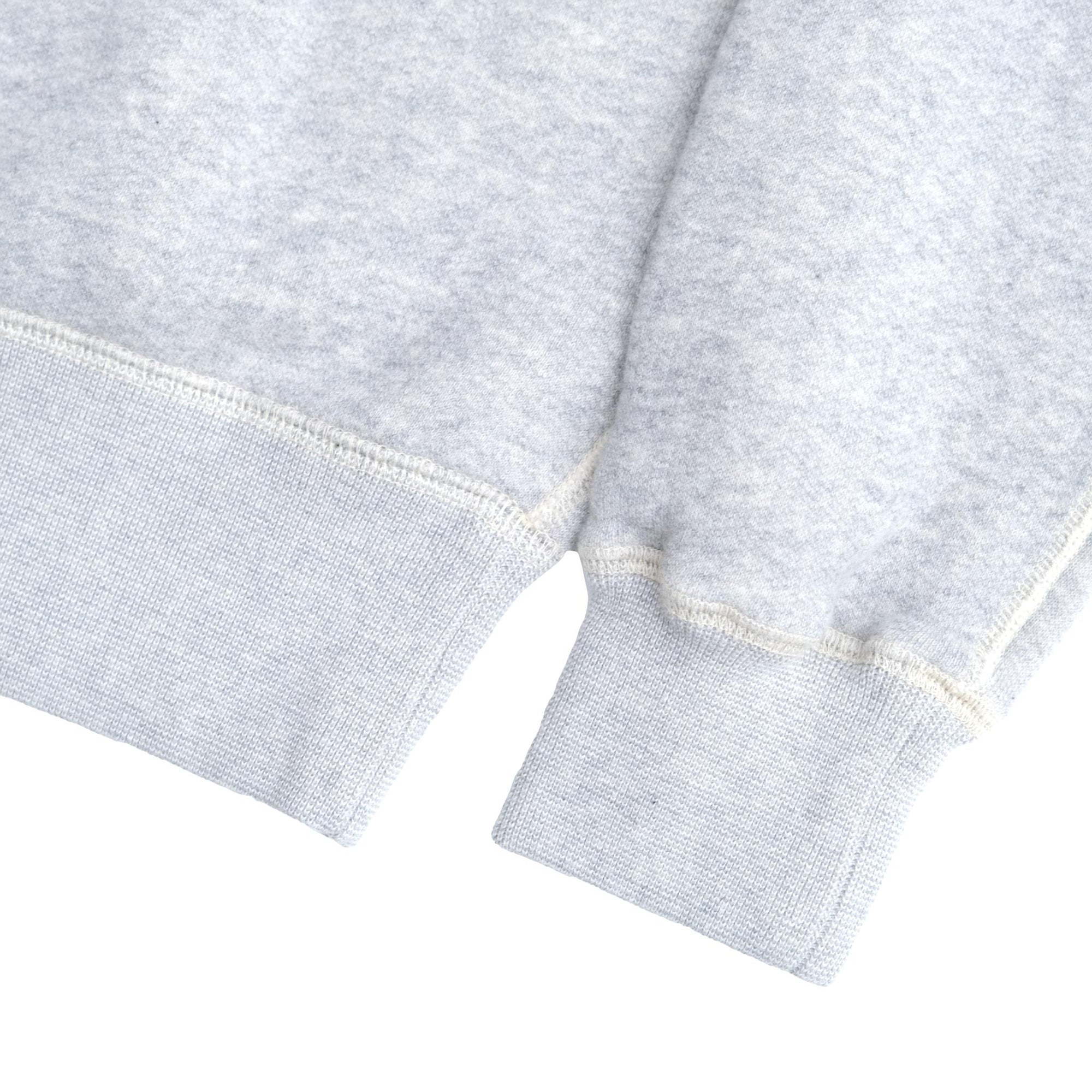 Loop & Weft Super Fluffy Knit Mock Neck Sweatshirt (Gray)