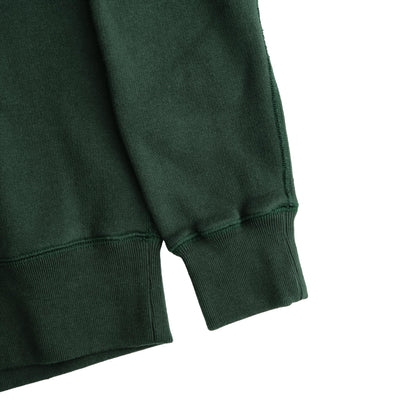 Loop & Weft Super Fluffy Knit Turtleneck Sweatshirt (Green)