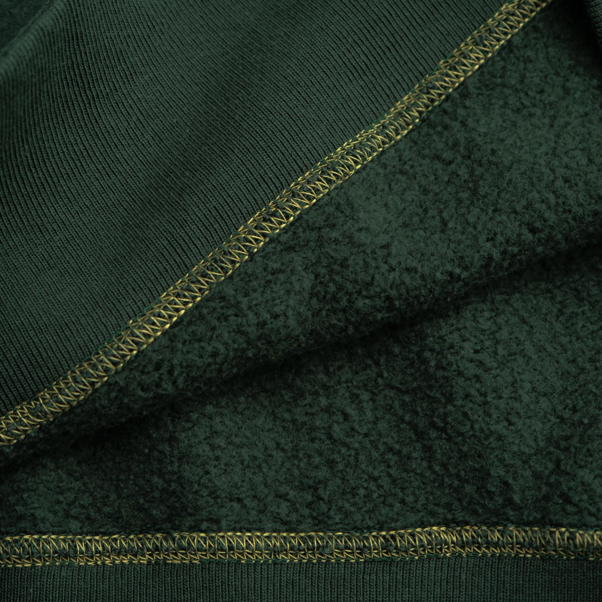 Loop & Weft Super Fluffy Knit Turtleneck Sweatshirt (Green)