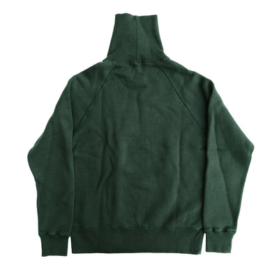 Loop & Weft Super Fluffy Knit Turtleneck Sweatshirt (Green)