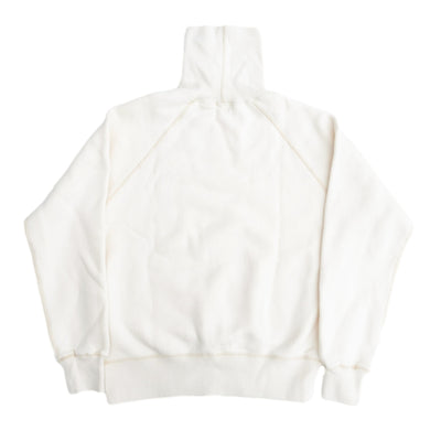 Loop & Weft Super Fluffy Knit Turtleneck Sweatshirt (Ivory)