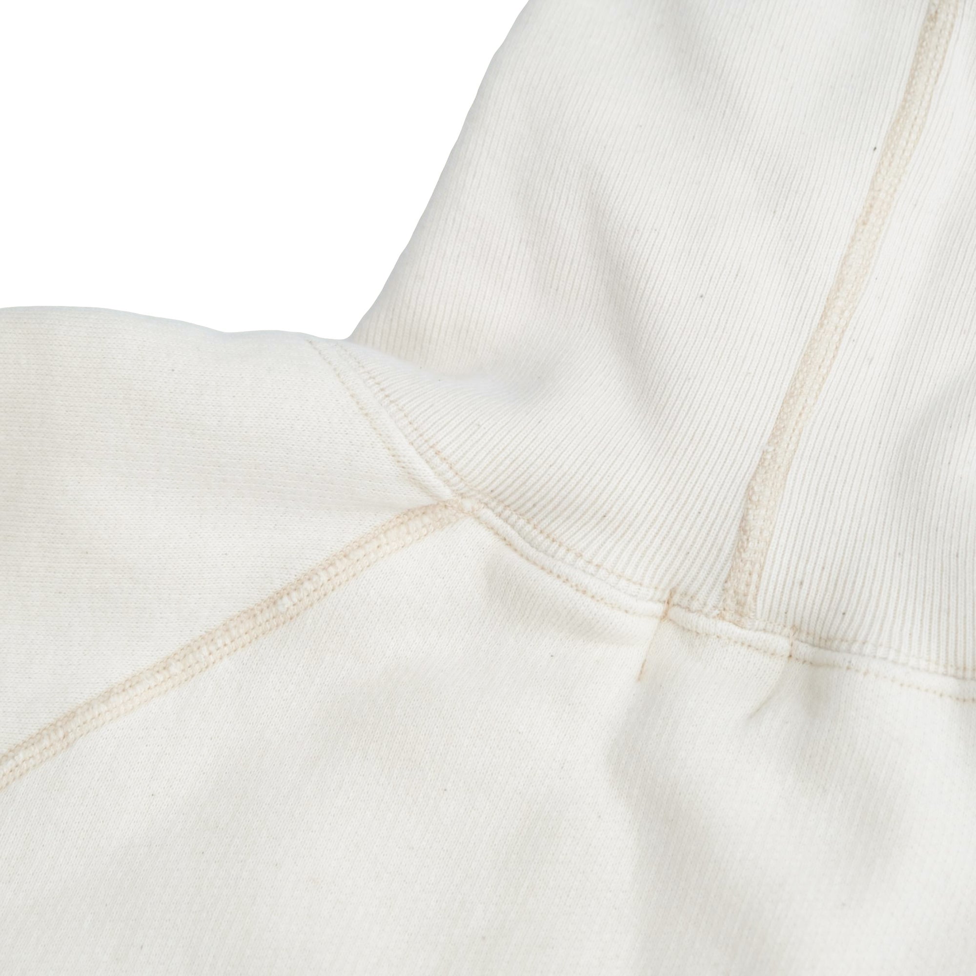 Loop & Weft Super Fluffy Knit Turtleneck Sweatshirt (Ivory)