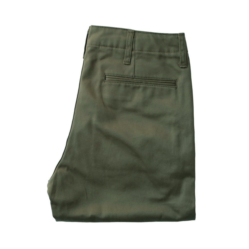 Studio D'Artisan 1874 Chino Pants (Army Green) - Okayama Denim
