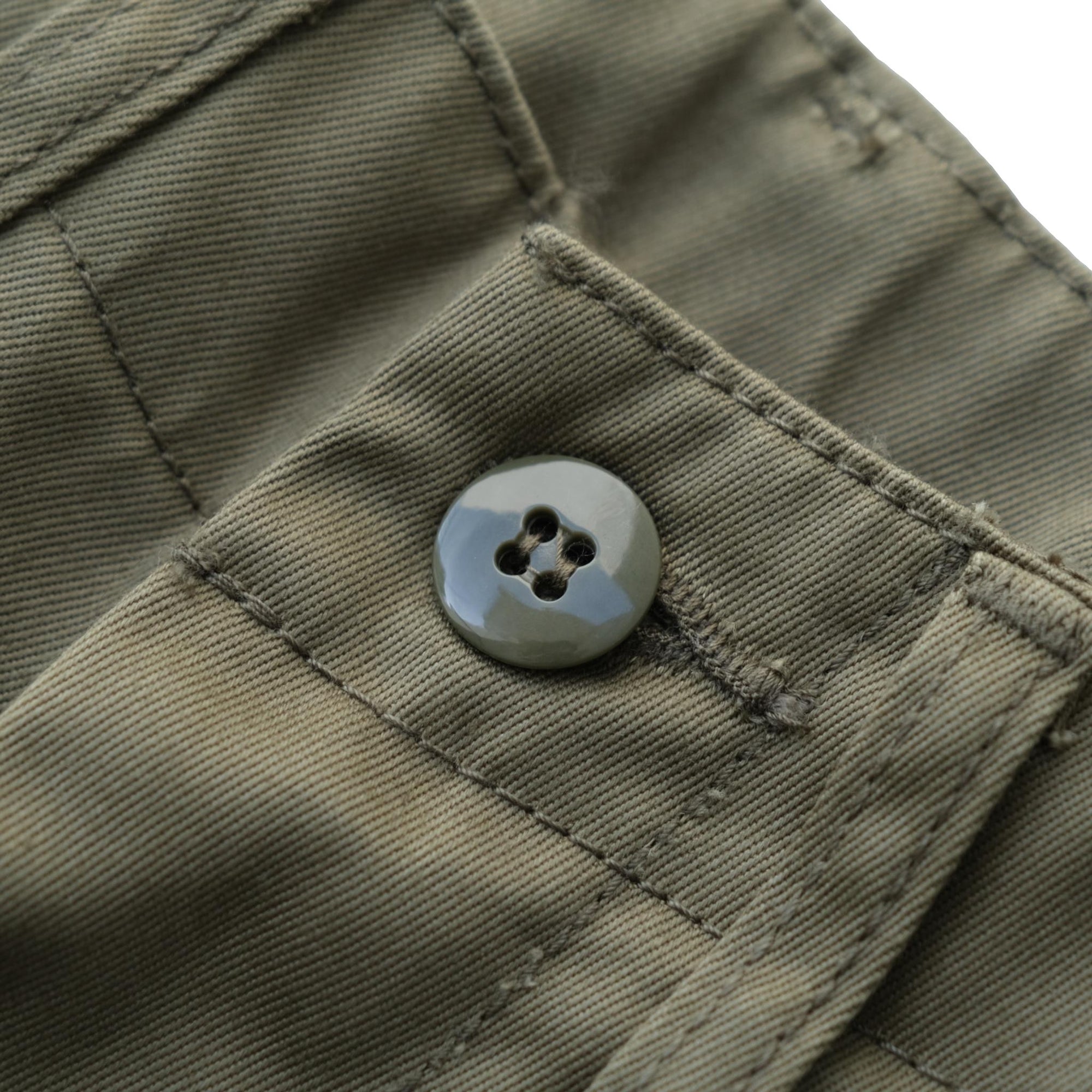 Studio D'Artisan 1874 Chino Pants (Army Green) - Okayama Denim