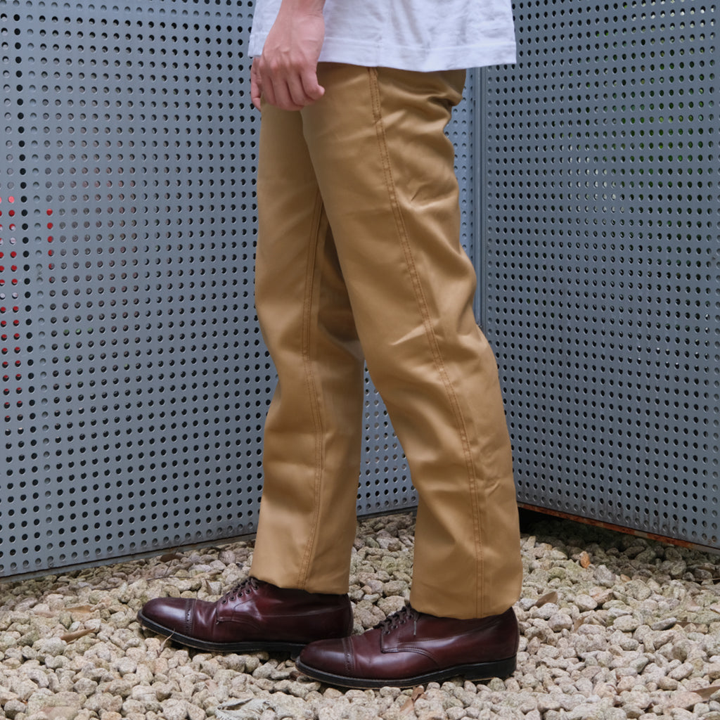 JUMP USA Men Brown Premium Cotton Slim Fit Sustainable Chinos