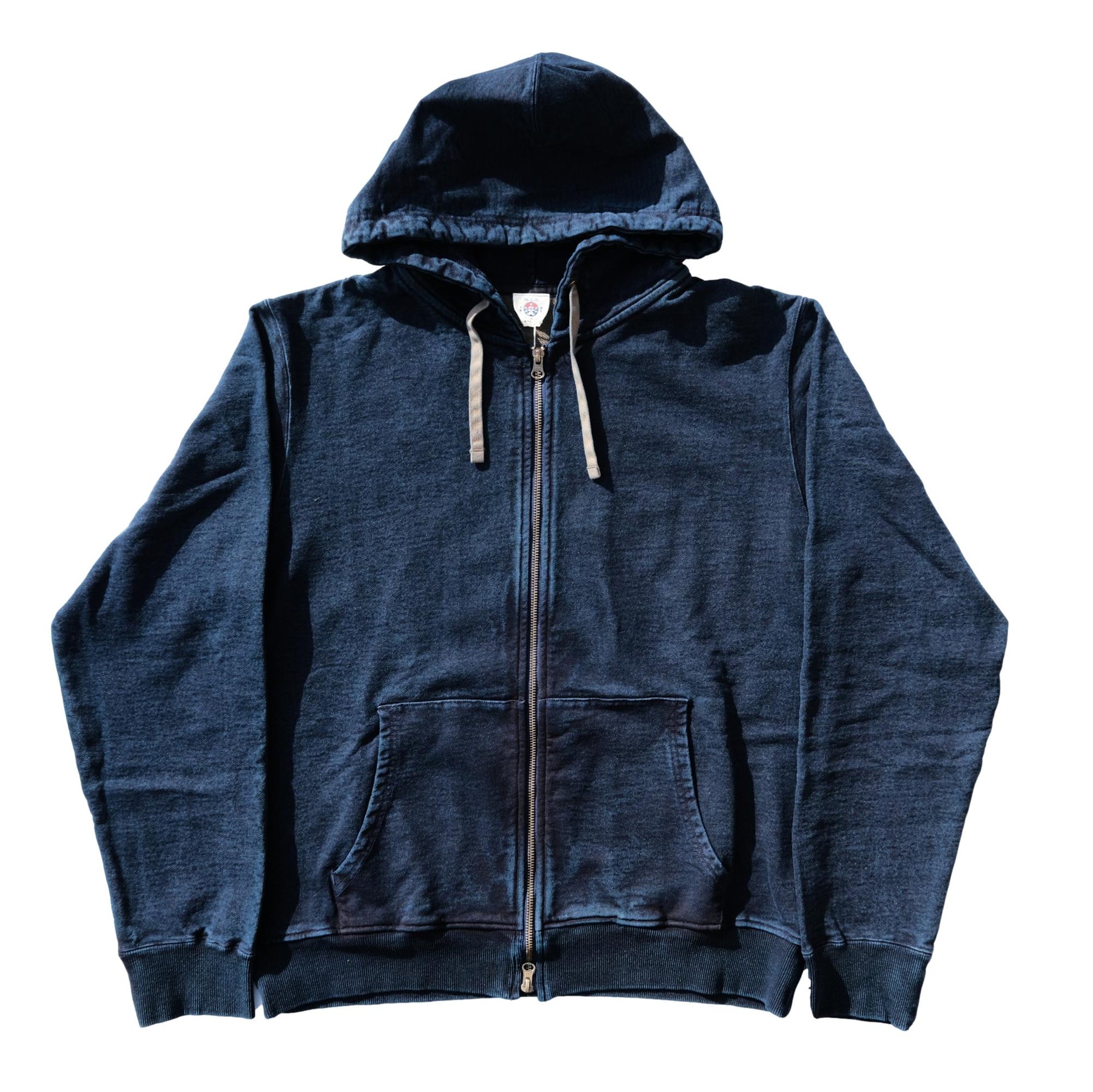 Samurai Jeans SIS25-102 Heavyweight Natural Indigo x Kakishibu Hoodie