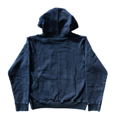 Samurai Jeans SIS25-102 Heavyweight Natural Indigo x Kakishibu Hoodie