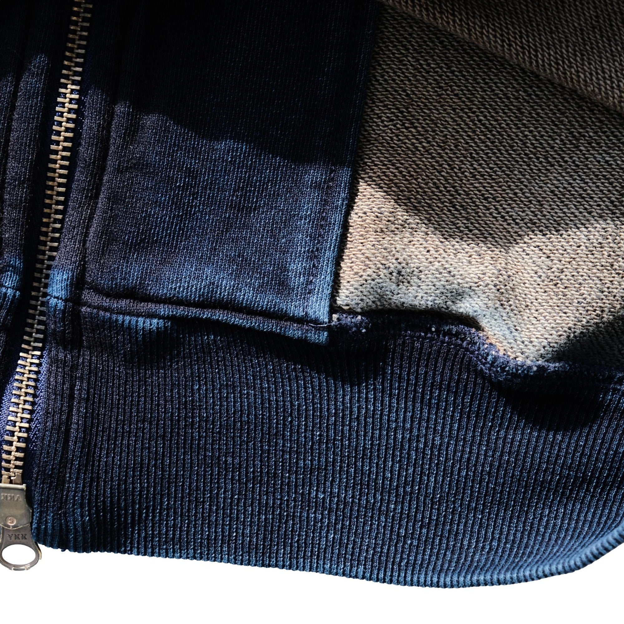 Samurai Jeans SIS25-102 Heavyweight Natural Indigo x Kakishibu Hoodie