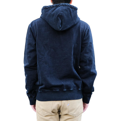 Samurai Jeans SIS25-102 Heavyweight Natural Indigo x Kakishibu Hoodie