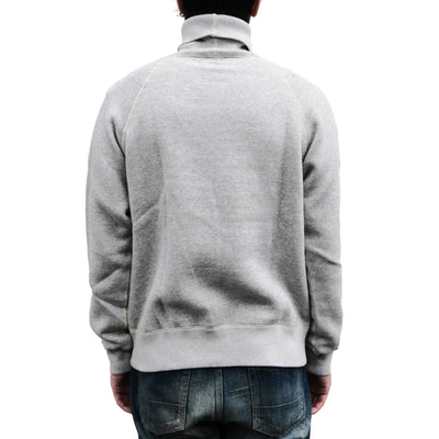 Loop & Weft Super Fluffy Knit Turtleneck Sweatshirt (Gray)