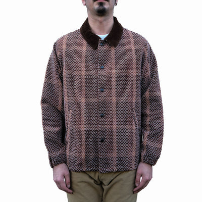 Studio D'Artisan "Kakishibu Noragi Sashiko" Coach Jacket