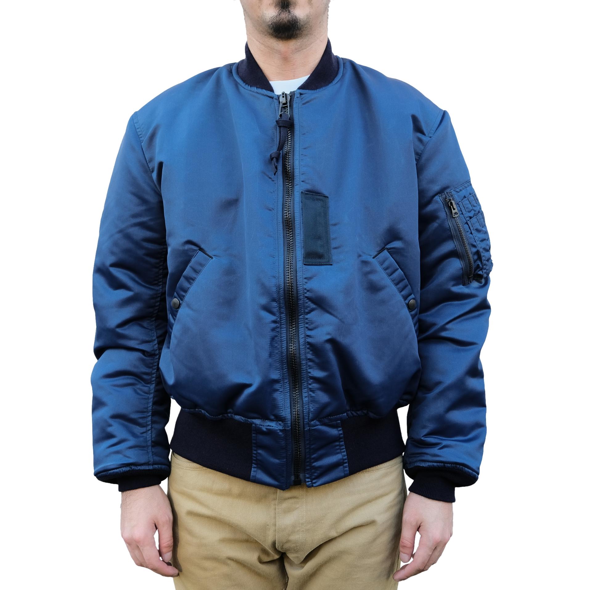 Studio D'Artisan Indigo MA-1 Flight Jacket