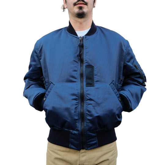Studio D'Artisan Indigo MA-1 Flight Jacket