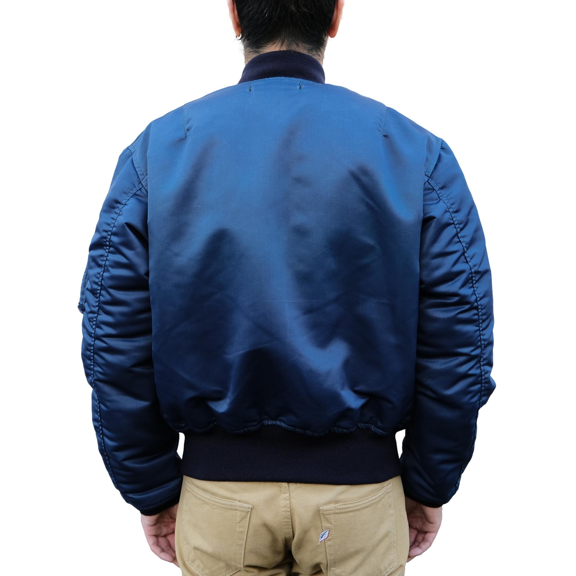 Studio D'Artisan Indigo MA-1 Flight Jacket