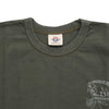 Samurai Jeans SJST25th-03 25th Anniversary Heavyweight Logo Print Tee (Moss Green)