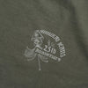 Samurai Jeans SJST25th-03 25th Anniversary Heavyweight Logo Print Tee (Moss Green)