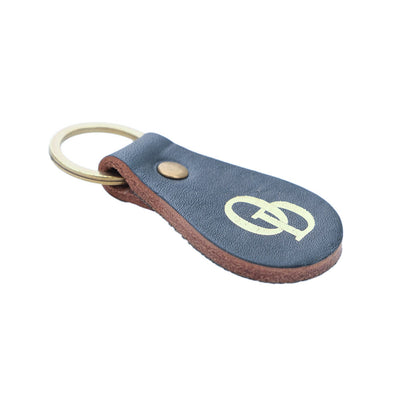 Okayama Denim Natural Indigo Hand Dyed Horsehide Keyholder