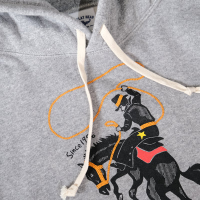 The Flat Head "Cowboy" Heavyweight Loopwheel Hoodie