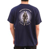 Samurai Jeans SJST25th-02 25th Anniversary Heavyweight Logo Print Tee (Navy)