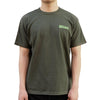 Samurai Jeans SJST25th-02 25th Anniversary Heavyweight Logo Print Tee (Moss Green)