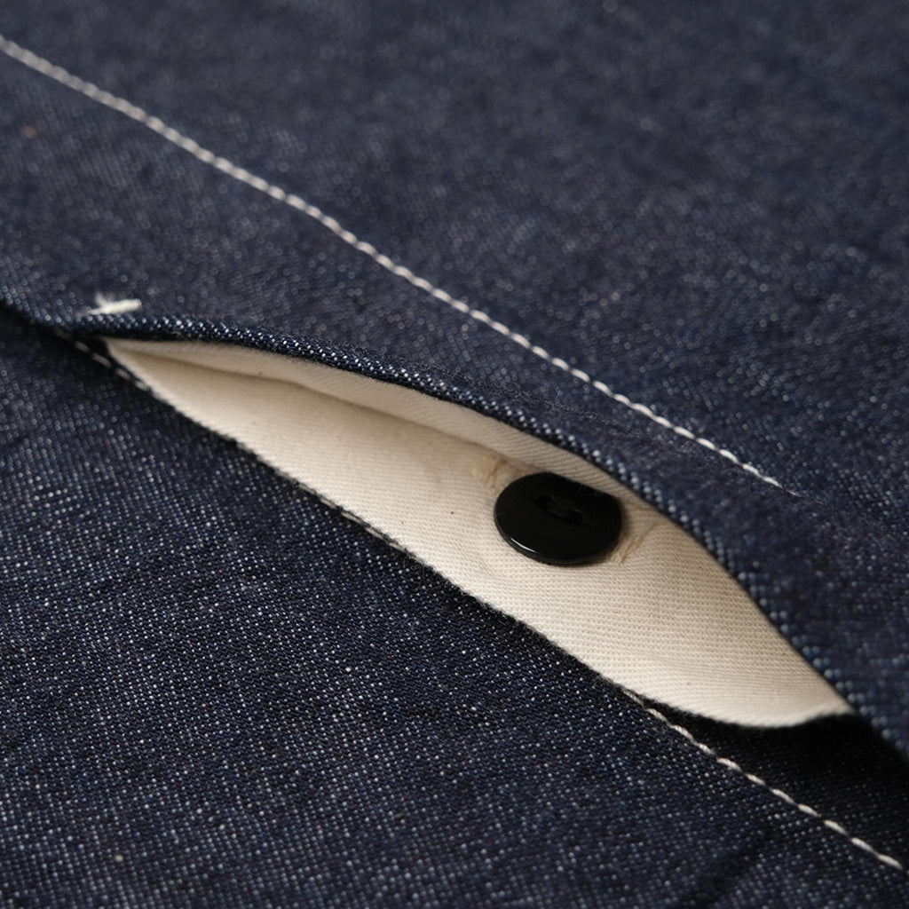 Studio D'Artisan 5333B-S Selvedge Denim S/S Work Shirt