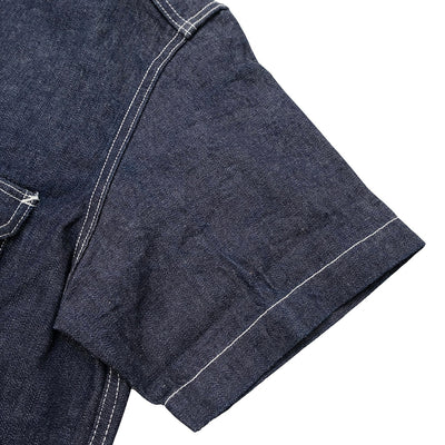 Studio D'Artisan 5333B-S Selvedge Denim S/S Work Shirt