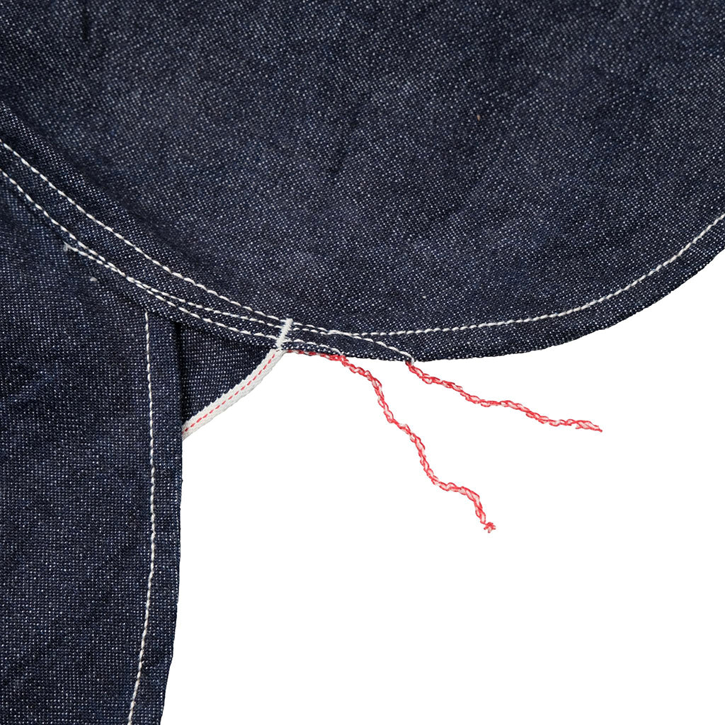 Studio D'Artisan 5333B-S Selvedge Denim S/S Work Shirt