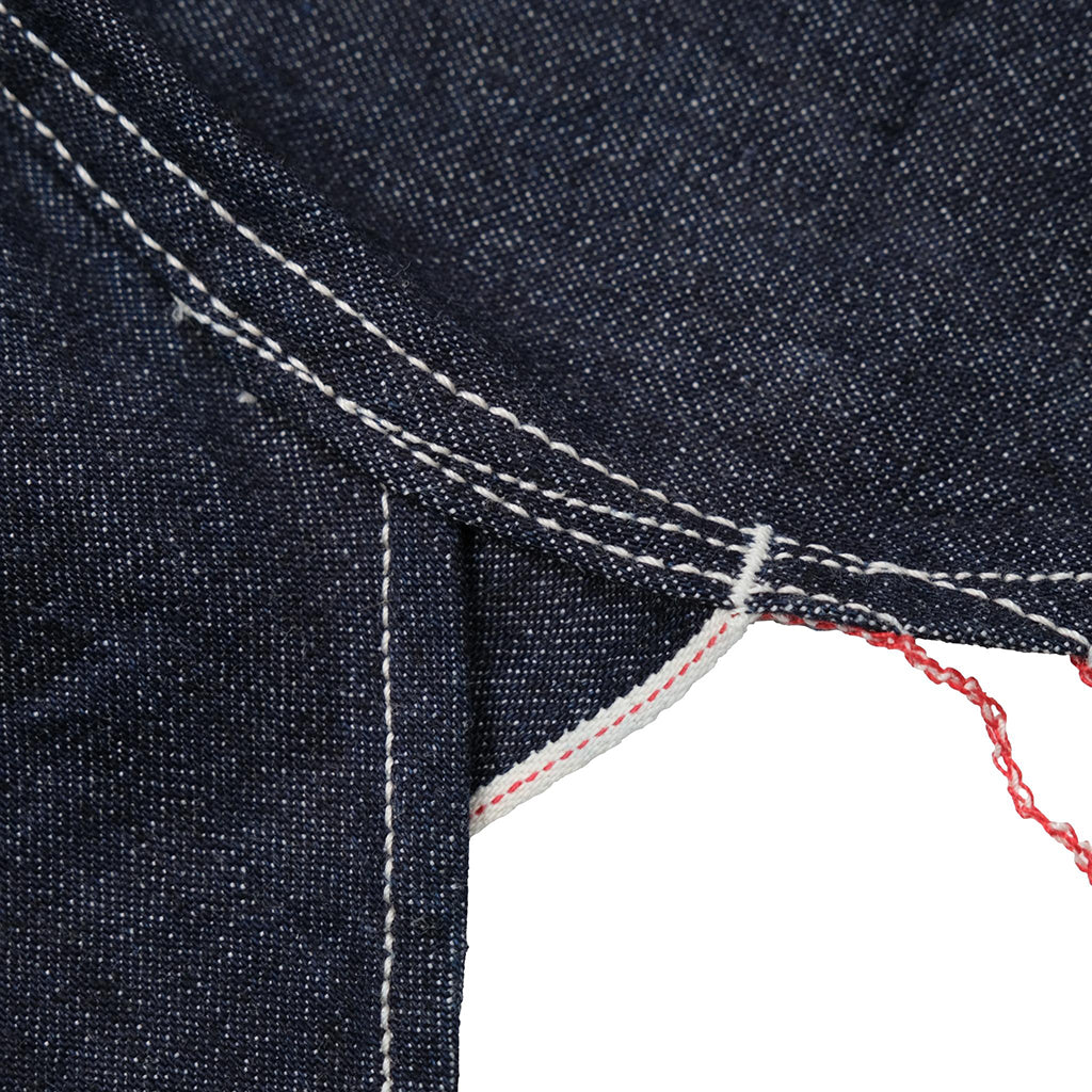 Studio D'Artisan 5333B-S Selvedge Denim S/S Work Shirt