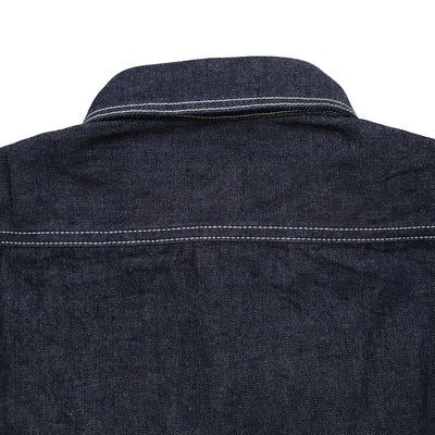 Studio D'Artisan Selvedge Denim S/S Work Shirt