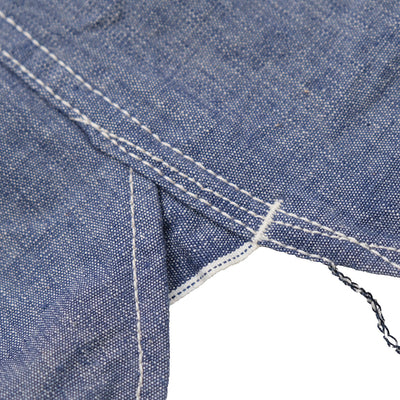 Studio D'Artisan Selvedge Chambray S/S Work Shirt