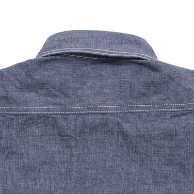 Studio D'Artisan Selvedge Chambray S/S Work Shirt