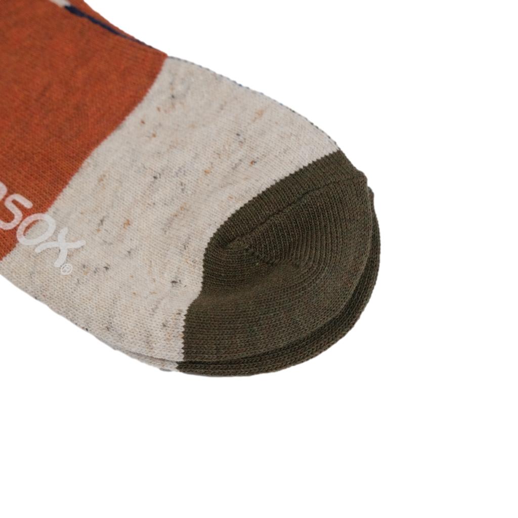 Rasox Patchwork Nep Crew Socks