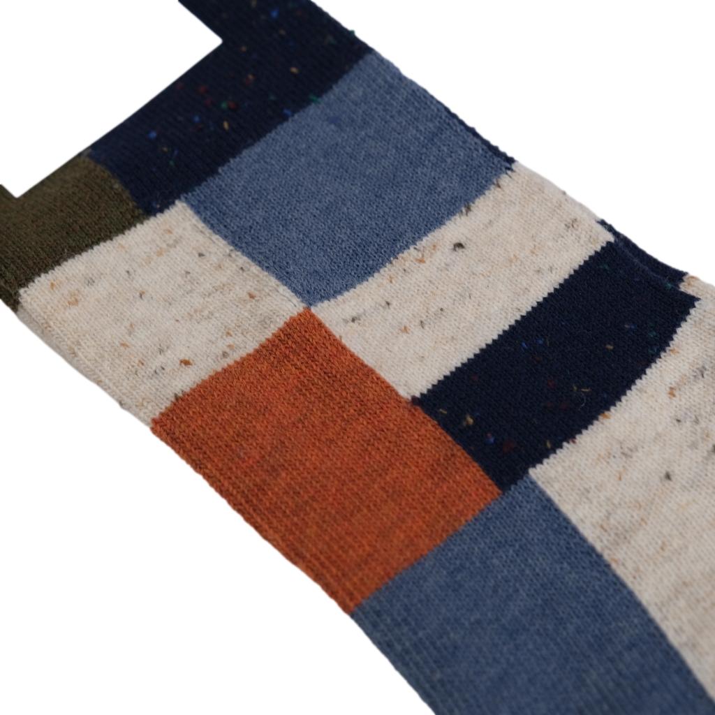 Rasox Patchwork Nep Crew Socks