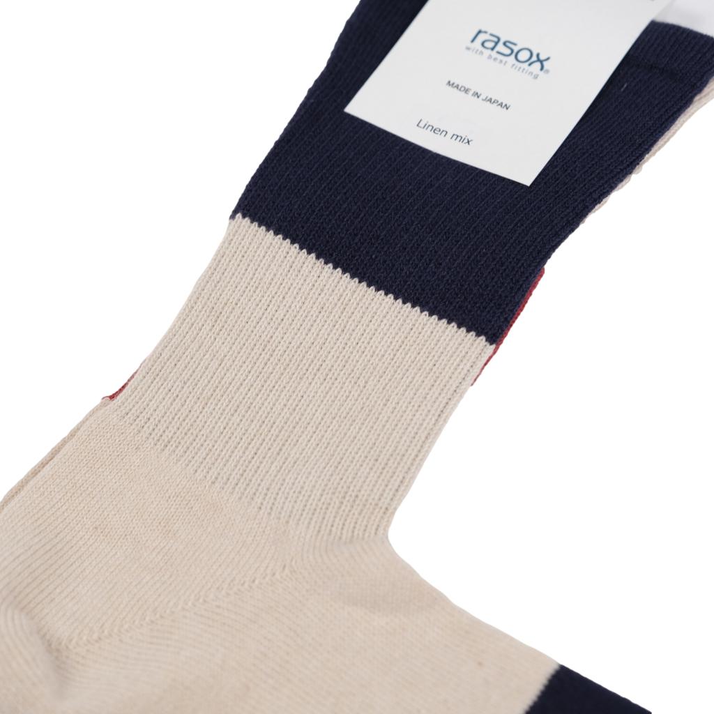 Rasox Cotton x Linen Crew Socks